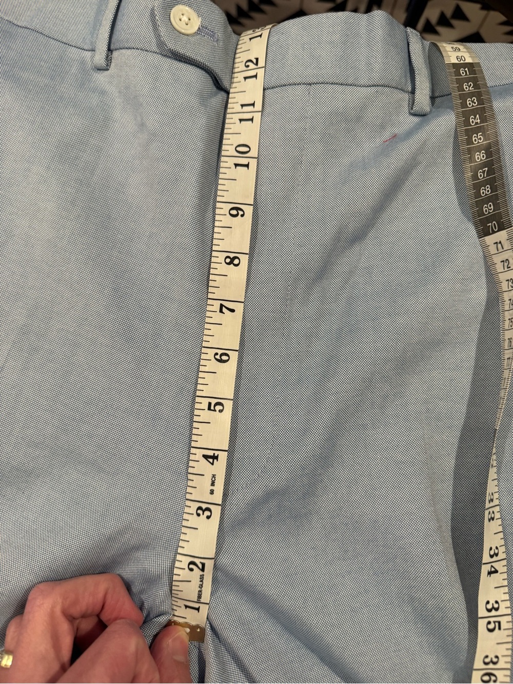 Brooks Brothers Country Club Oxford Cloth Blue Pants - Picture 5 of 6